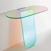 Console Shimmer Verre/ Verre - L 100 X H 84,5 Cm - Glas Italia