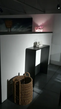 Console Solitaire Metal L 100 X Prof 28 X H 100 Cm - Zeus