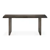 Console Stability Metal Bois Marron Noir / L 170 X H 75 Cm - Sculpte Main - Ethnicraft