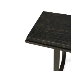 Console Stability Metal Bois Marron Noir / L 170 X H 75 Cm - Sculpte Main - Ethnicraft