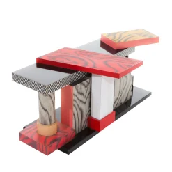 Console Tartar Plastique Bois/ By Ettore Sottsass, 1985 - Memphis Milano