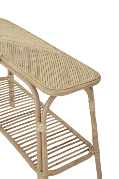 Console Thenna Fibre Vegetale Beige Bois/ L 111 X P 45 X H 75 Cm - Rotin - Bloomingville
