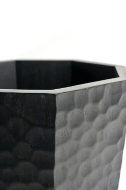 Corbeille A Papier Chopped Bois / Acajou - O 28 X H 35 Cm - Ethnicraft