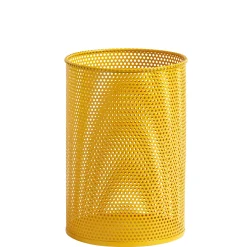 Corbeille A Papier Perforated Medium Metal/ Metal Perfore - O 25 X H 36 Cm - Hay