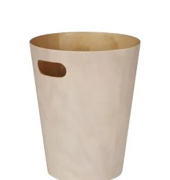 Corbeille A Papier Woodrowbois Naturel / Panier En Bois - O 23 X H 28 Cm - Umbra