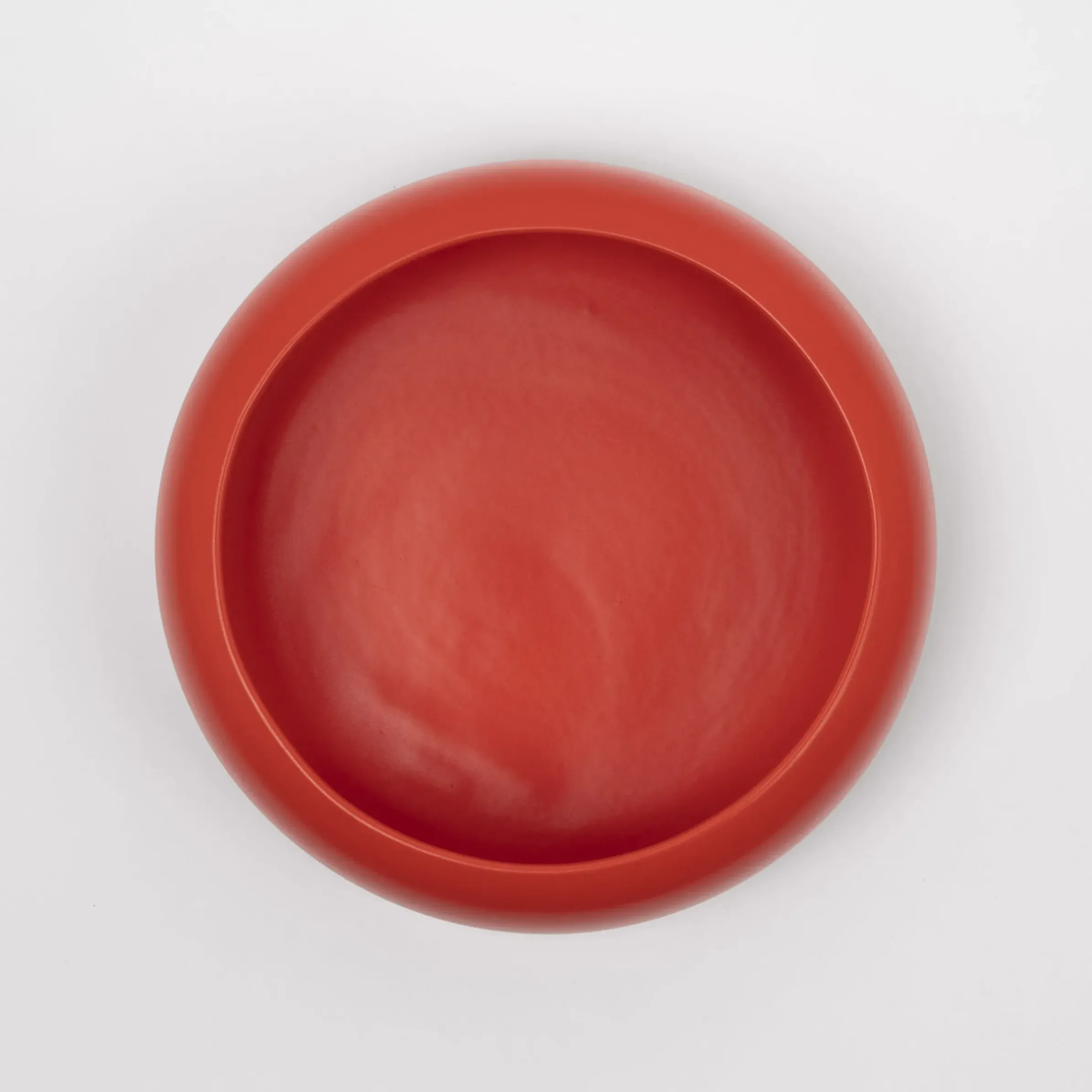Coupe Omar 01 Ceramique Rose Orange / Small - O 23,5 X H 9,5 Cm / Fait Main - Raawii