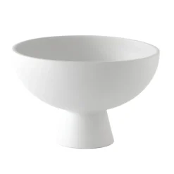 Coupe Strom Large Ceramique Gris / O 22 Cm - Ceramique / Fait Main - Raawii