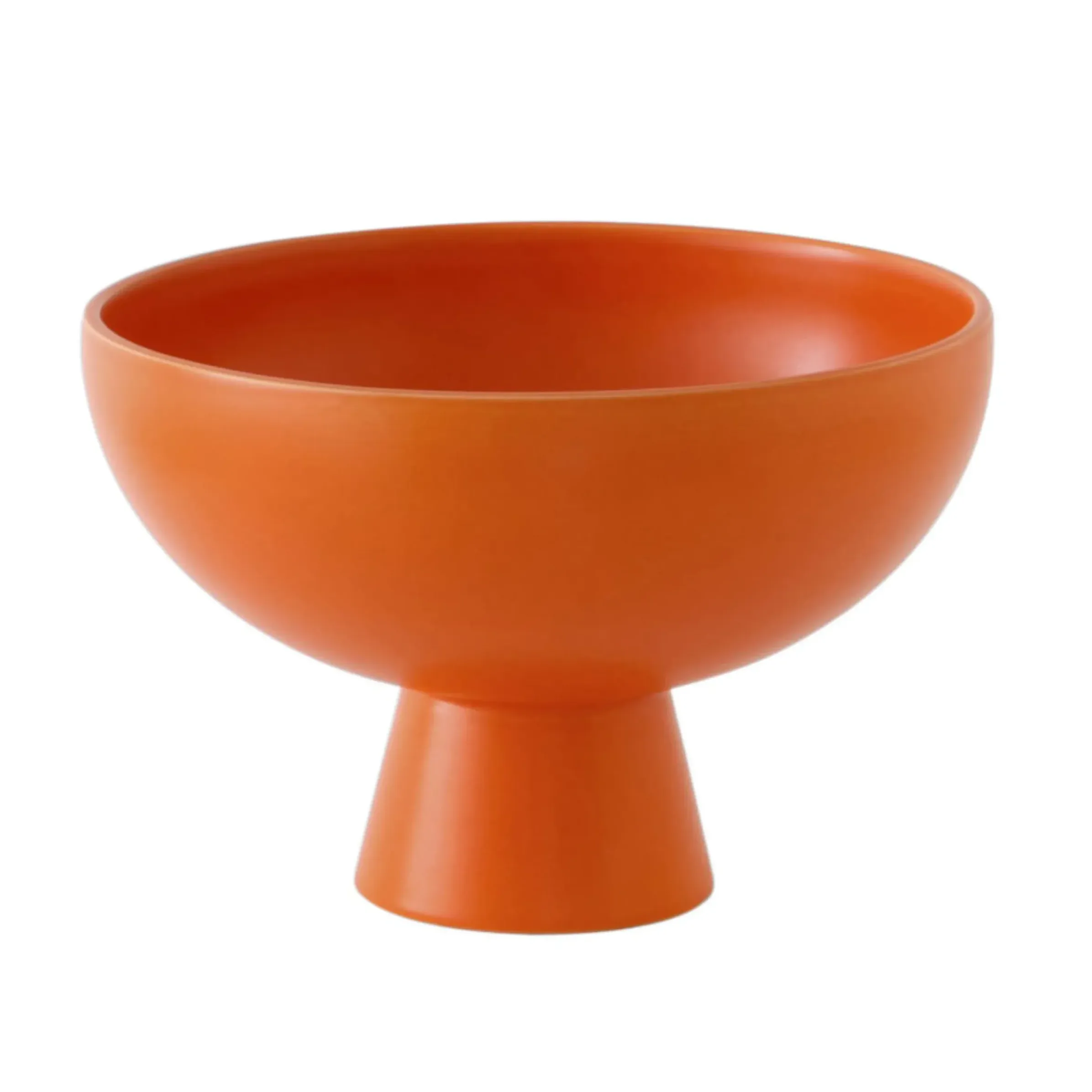 Coupe Strom Large Ceramique Orange / O 22 Cm - Ceramique / Fait Main - Raawii