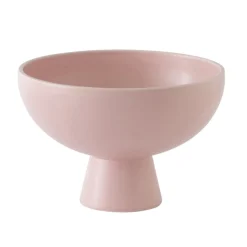 Coupe Strom Large Ceramique Rose / O 22 Cm - Ceramique / Fait Main - Raawii