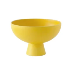 Coupe Strom Medium Ceramique Jaune / O 19 Cm - Ceramique / Fait Main - Raawii