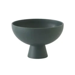 Coupe Strom Medium Ceramique Vert / O 19 Cm - Ceramique / Fait Main - Raawii