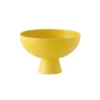 Coupe Strom Small Ceramique Jaune / O 15 Cm - Ceramique / Fait Main - Raawii