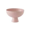 Coupe Strom Small Ceramique Rose / O 15 Cm - Ceramique / Fait Main - Raawii