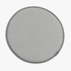 Coussin D'Assise Seat Dots Tissu Bleu Gris / O 38 Cm - Reversible - Vitra