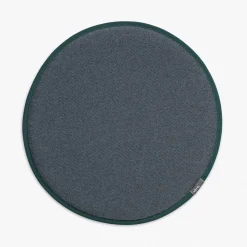 Coussin D'Assise Seat Dots Tissu Bleu / O 38 Cm - Reversible - Vitra