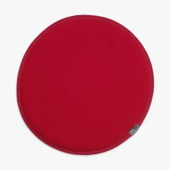 Coussin D'Assise Seat Dots Tissu Rouge / O 38 Cm - Reversible - Vitra