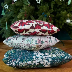 Coussin D'extérieur Bouquet Sauvage - Pixels Tissu Vert / 44  X 44 Cm - Fermob