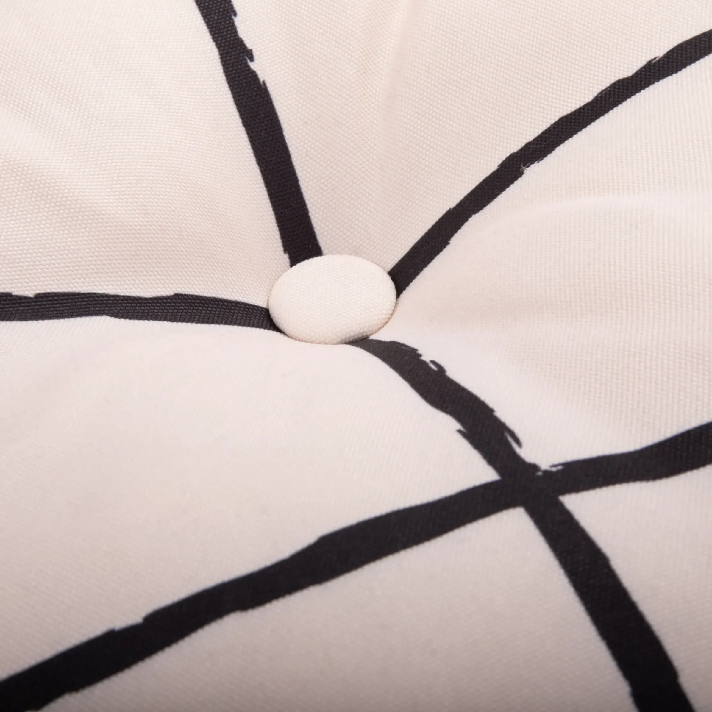 Coussin D'extérieur Circle Tissu Blanc / O 50 Cm - Fatboy