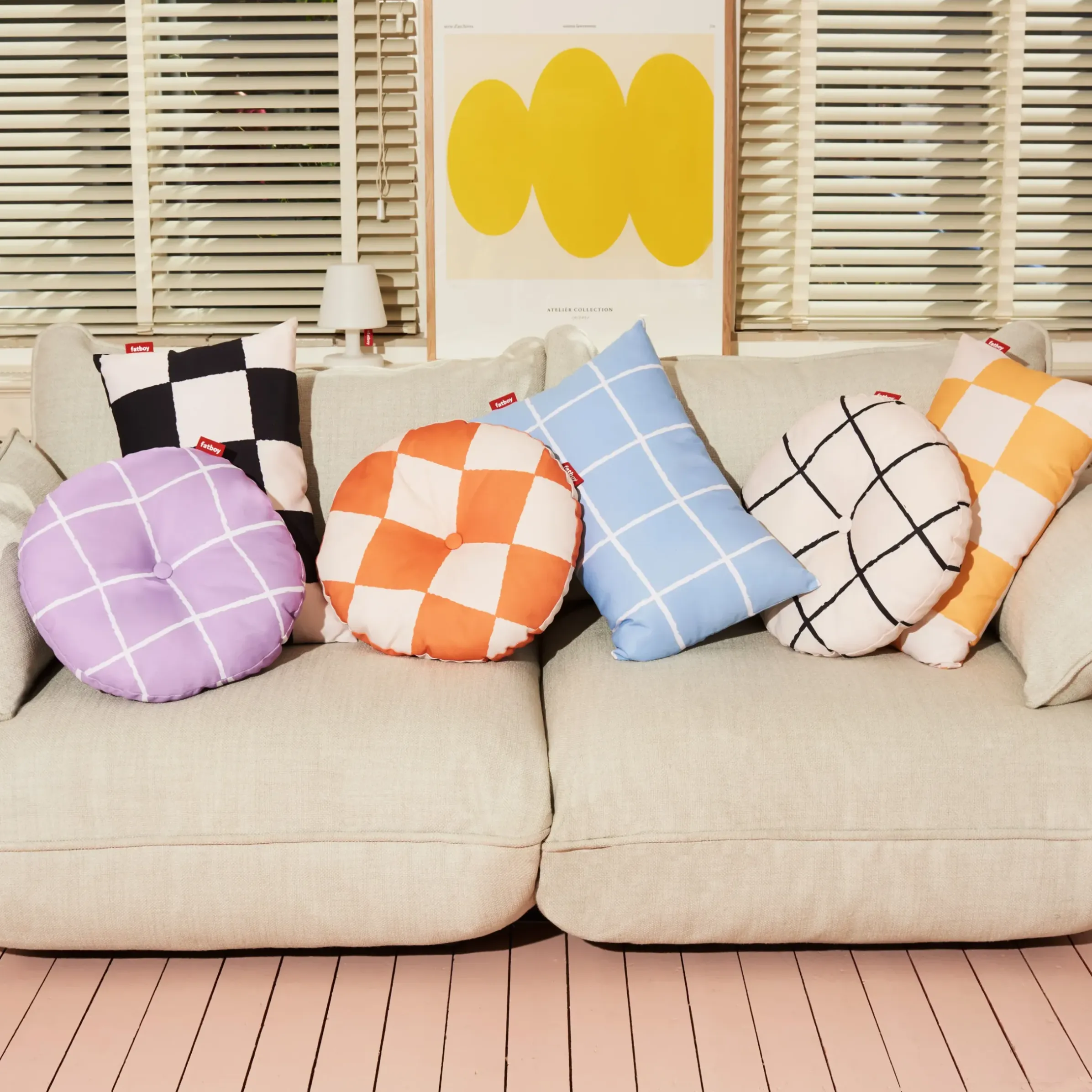 Coussin D'extérieur King Outdoor Tissu / 66 X 40 Cm - Fatboy