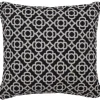 Coussin D'extérieur Lorette Tissu Noir / 44 X 44 Cm - Fermob
