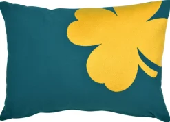 Coussin D'extérieur Trefle Tissu Bleu / 44 X 30 Cm - Fermob