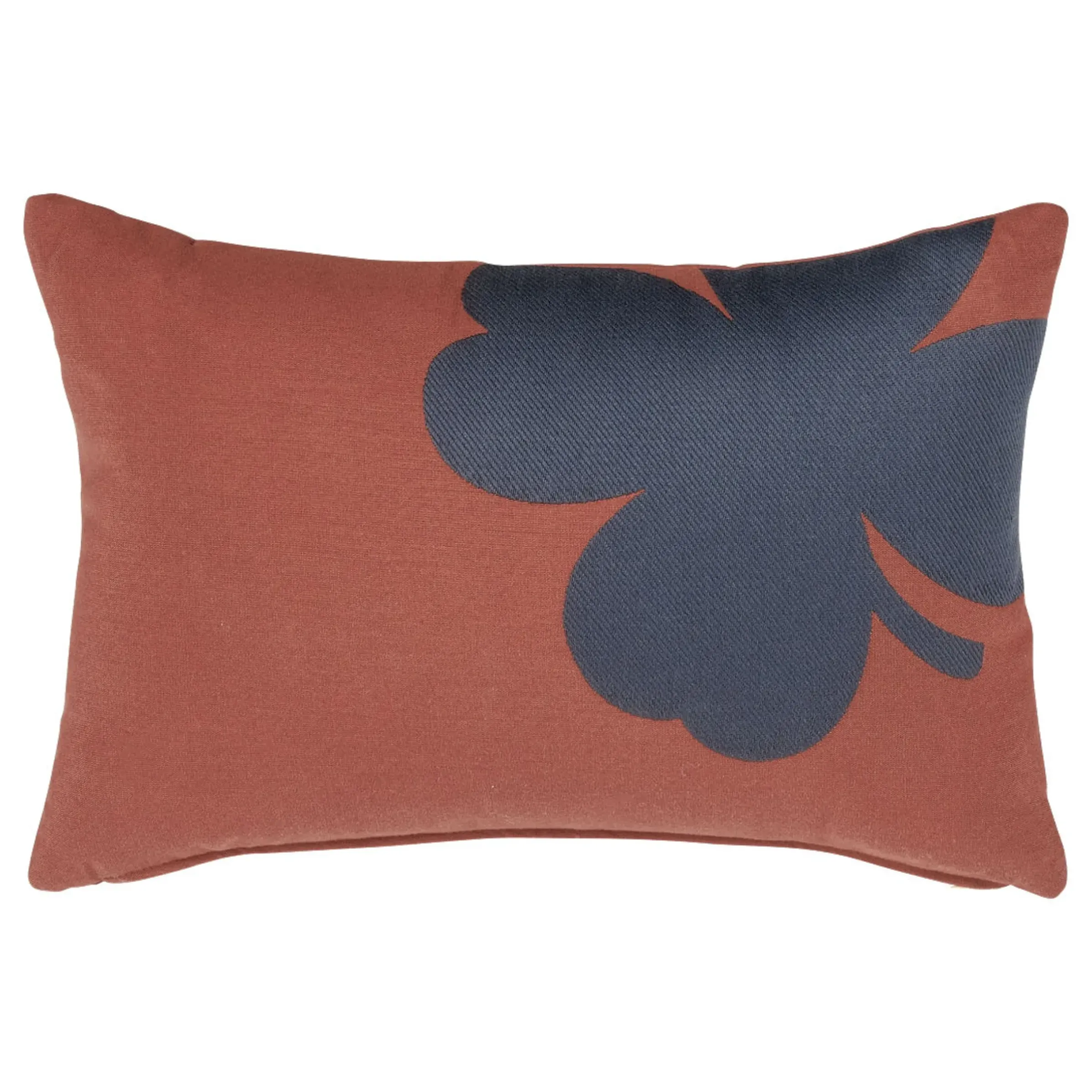 Coussin D'extérieur Trefle Tissu Rouge / 44 X 30 Cm - Fermob