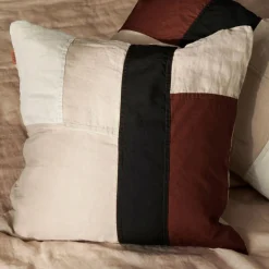 Coussin Part Tissu / 50 X 50 Cm - Lin & Coton Organique - Ferm Living