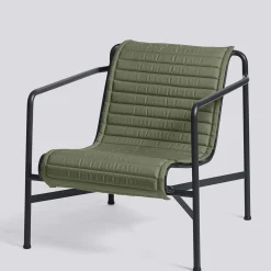 Coussin  Tissu Vert Integral / Pour Fauteuil Bas Palissade Avec Dossier Bas - Hay