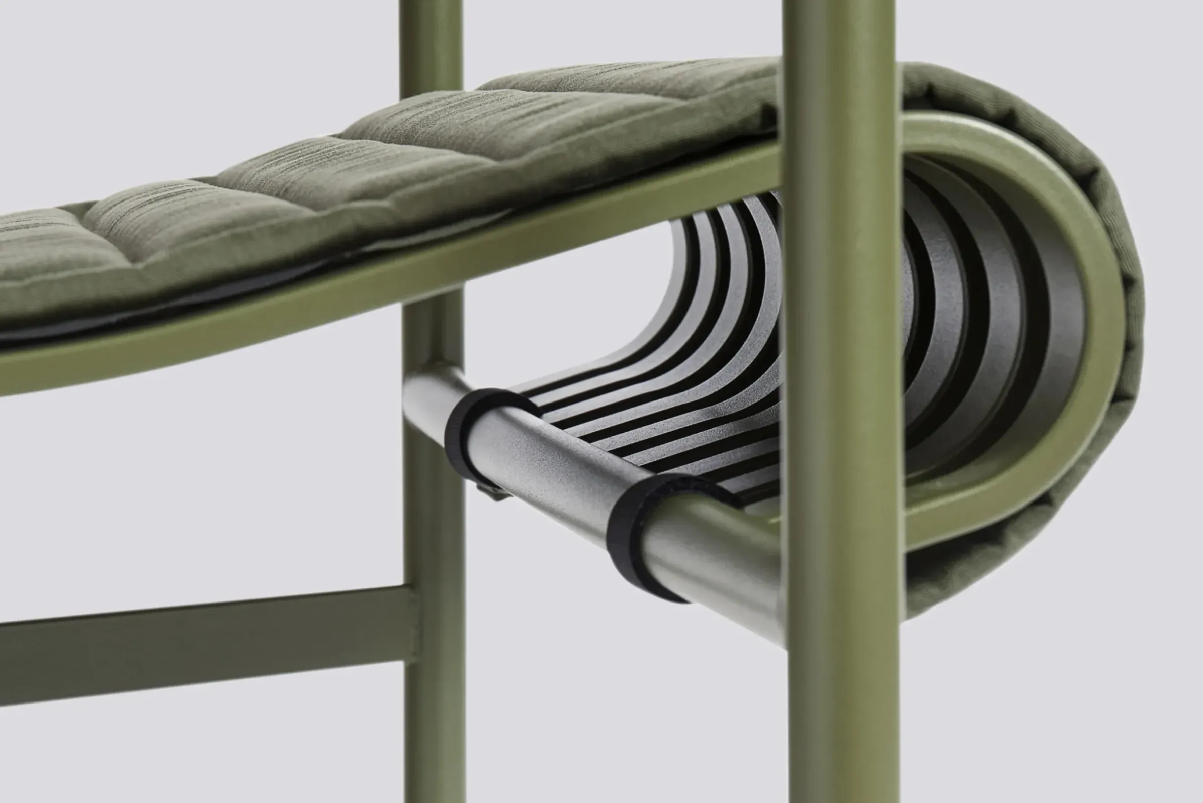 Coussin Tissu Vert Integral / Pour Fauteuil Bas Palissade Avec Dossier Bas - Hay