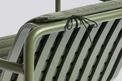 Coussin Tissu Vert Integral / Pour Fauteuil Bas Palissade Avec Dossier Bas - Hay