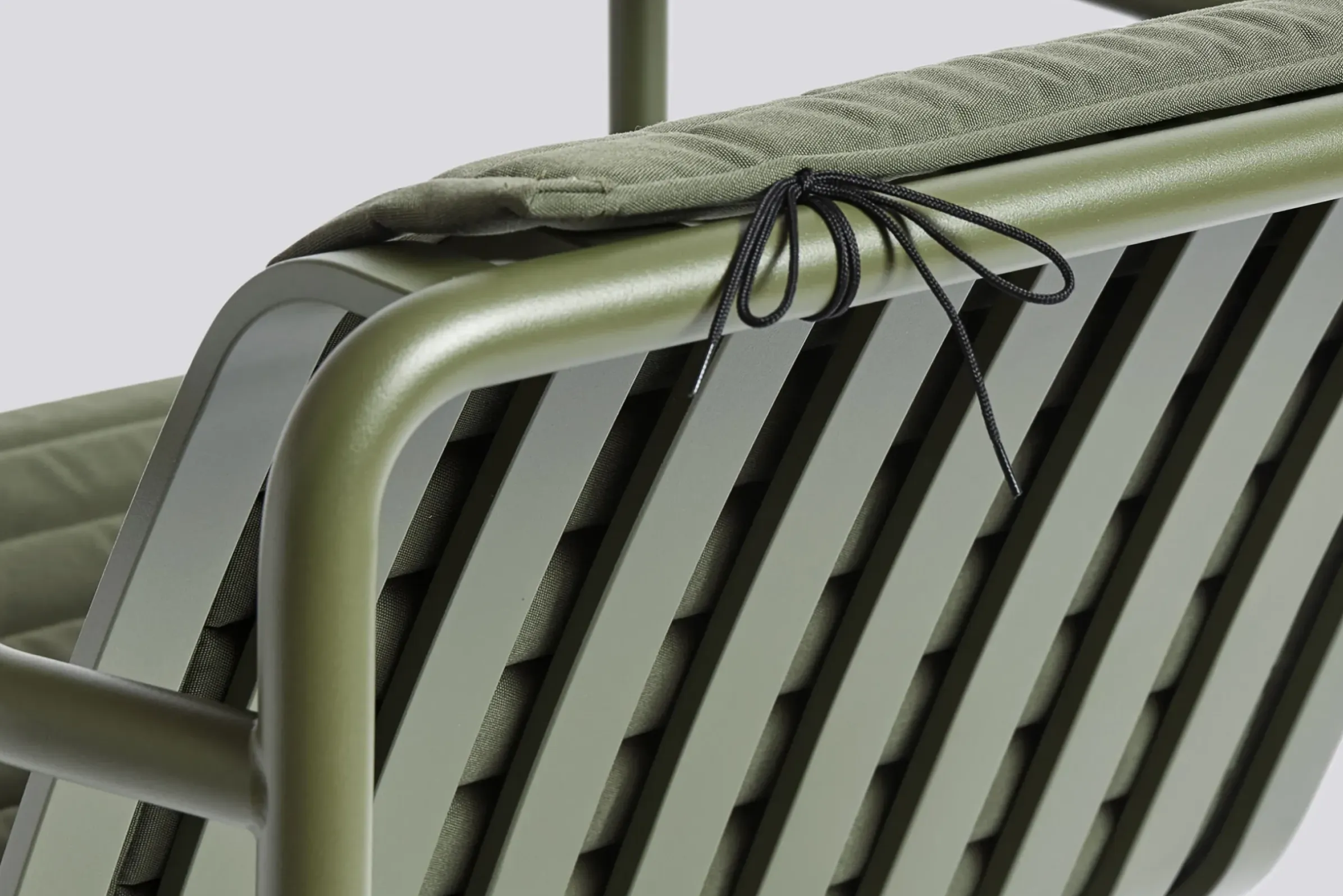 Coussin Tissu Vert Integral / Pour Fauteuil Bas Palissade Avec Dossier Bas - Hay
