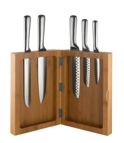Couteau Santoku Mami Metal / Grand - L 32 Cm - Alessi