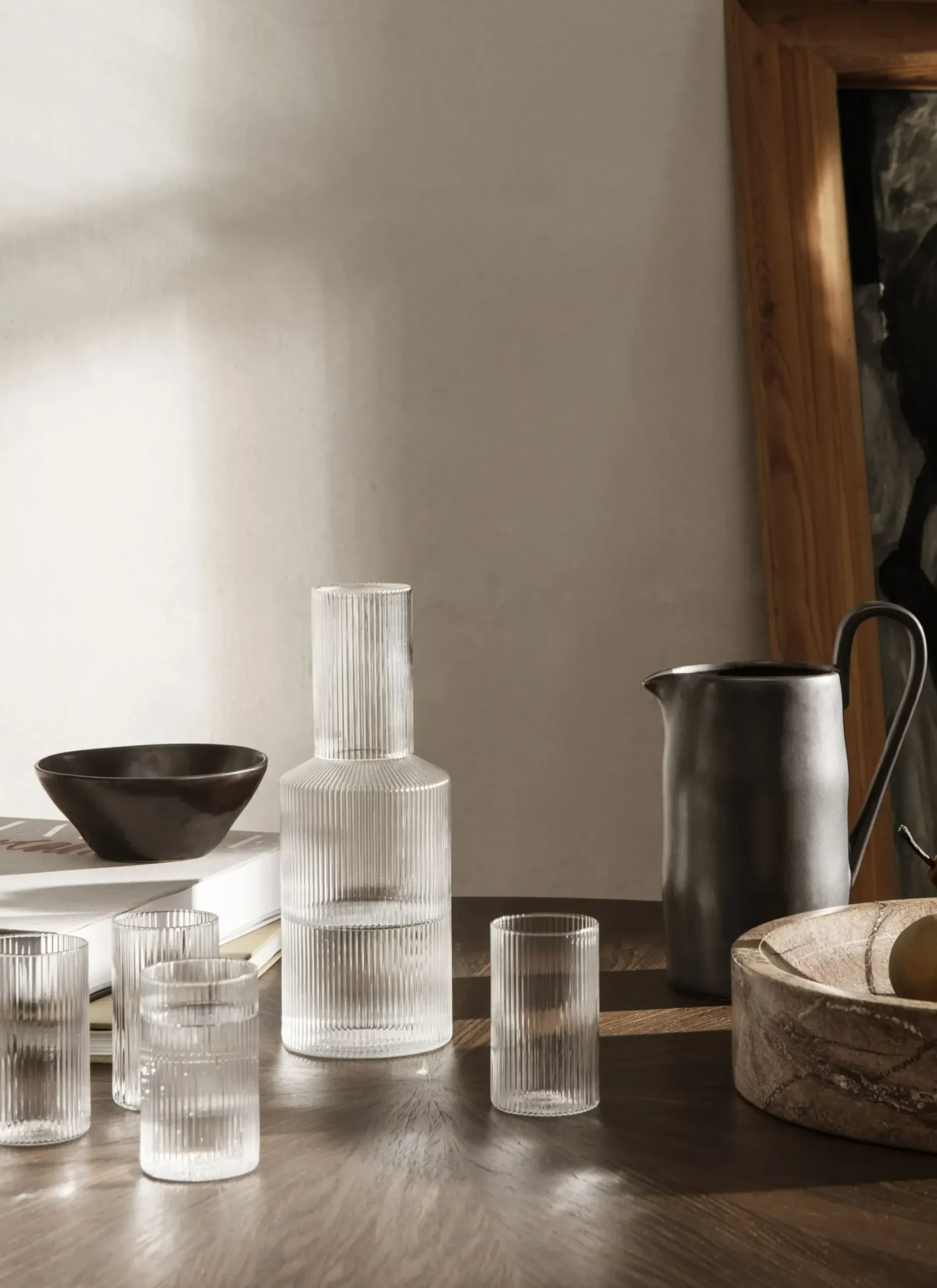Couvercle Verrepour Carafe Ripple / Verre - Ferm Living