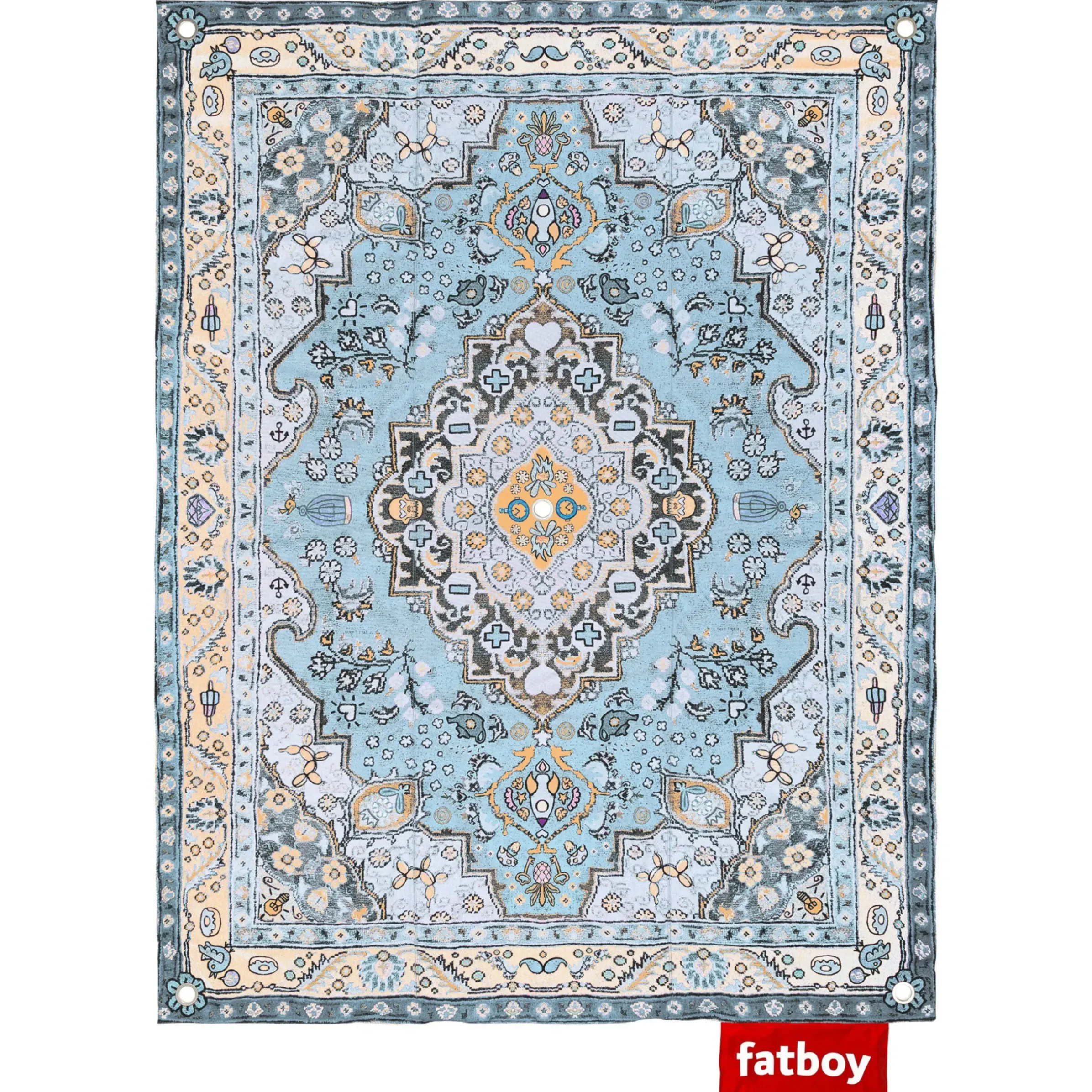 Couverture De Pique-Nique Picnic Lounge Tissu / 210 X 280 Cm - Rembourre - Fatboy