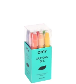 Crayon Plastiquegel / Lot De 9 - Aquarellables - Omy Design & Play