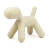 Décoration Puppy Small Plastique Blanc / L 42 Cm - Paillete : Edition Limitee Noel 2021 - Magis