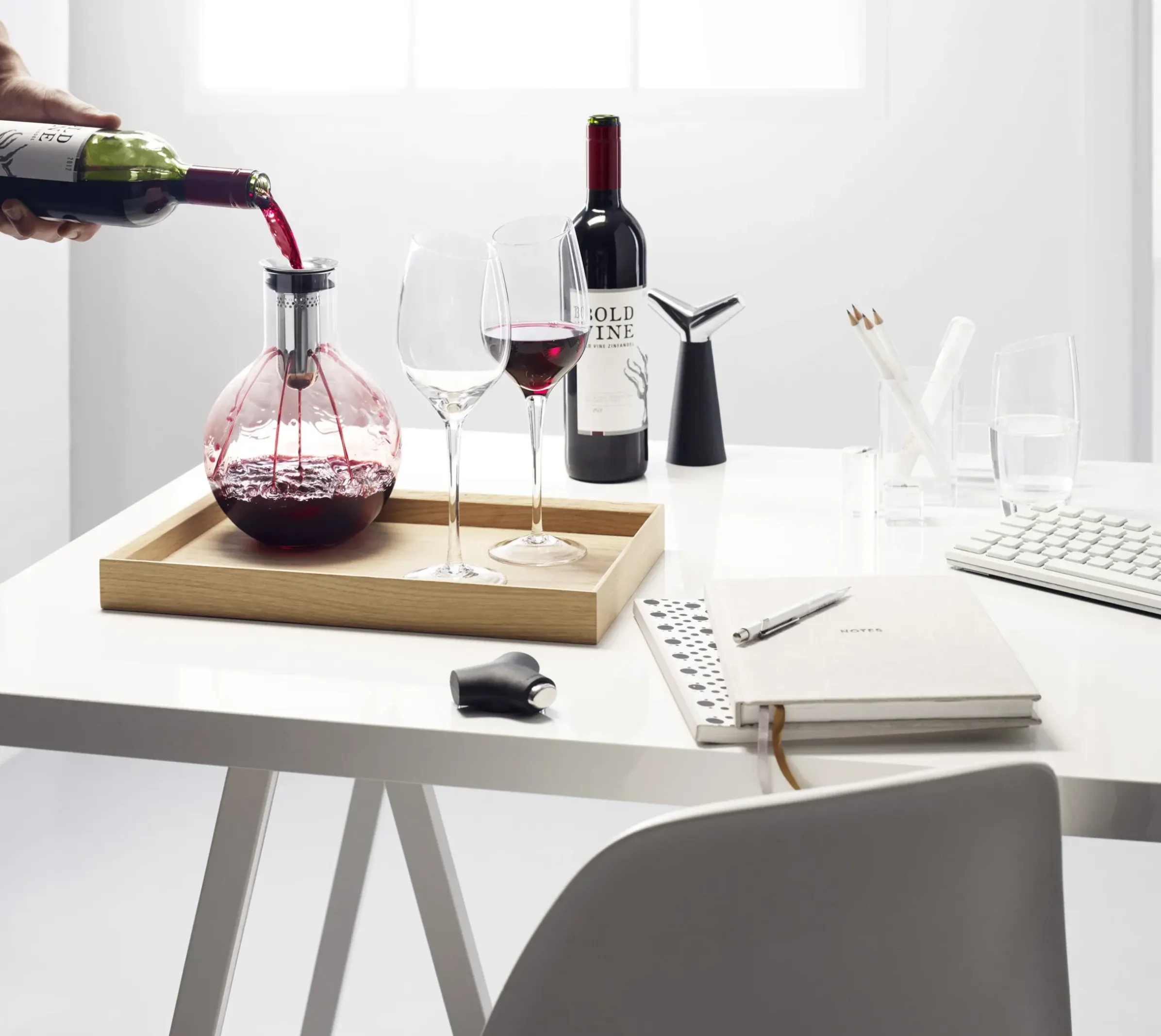 Decanteur Verre0.75 L / Aerateur - Eva Solo