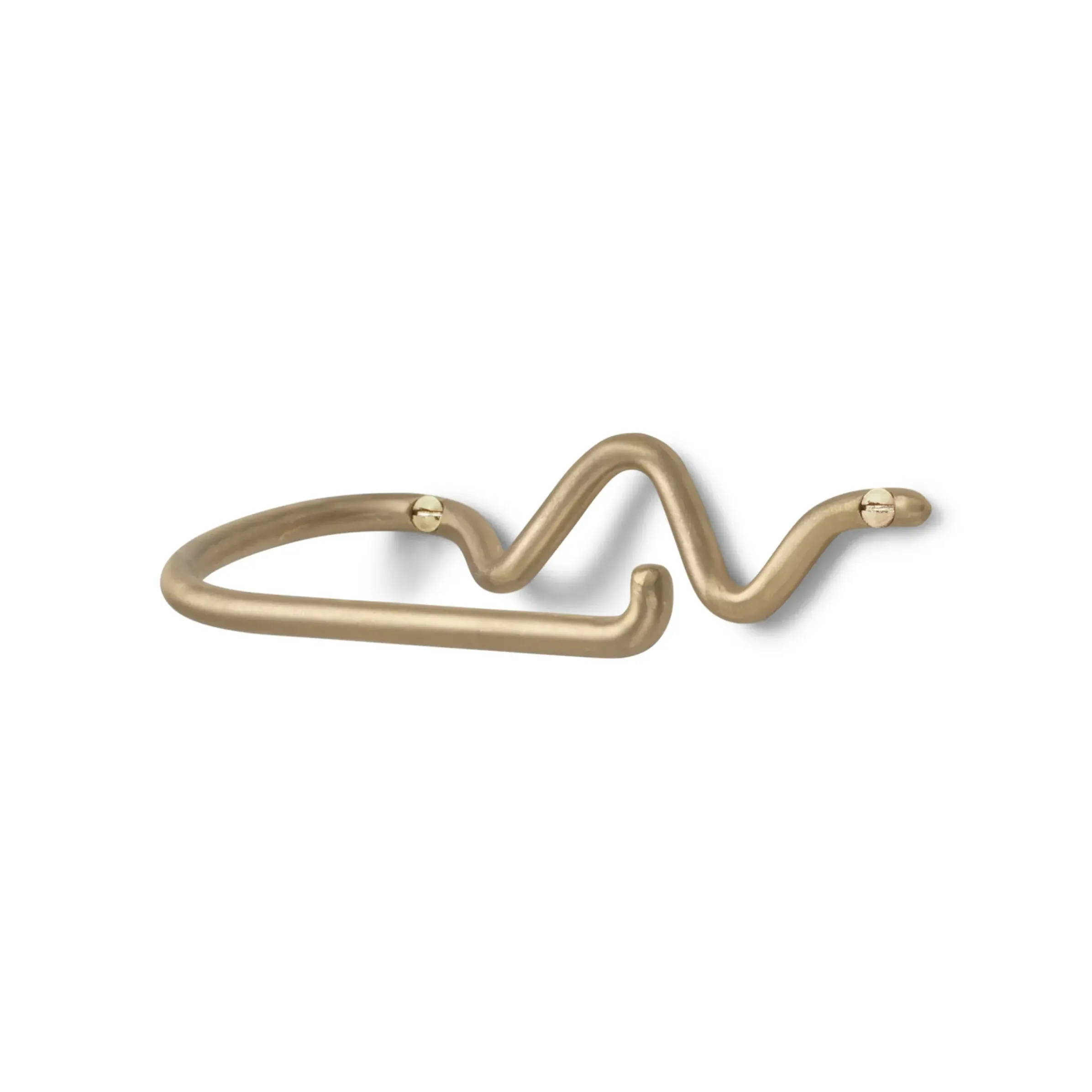 Derouleur De Papier Toilette Curvature Or Metal / - Ferm Living