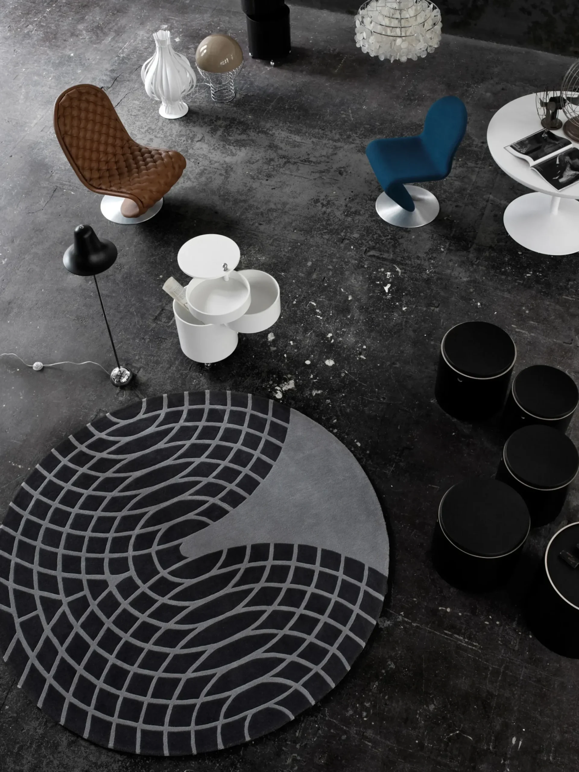 Desserte Barboy Bois/ Panton 1963 - Verpan