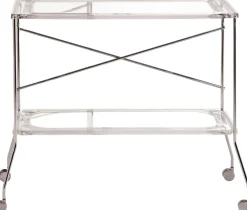 Desserte Flip Plastique Transparent - Kartell