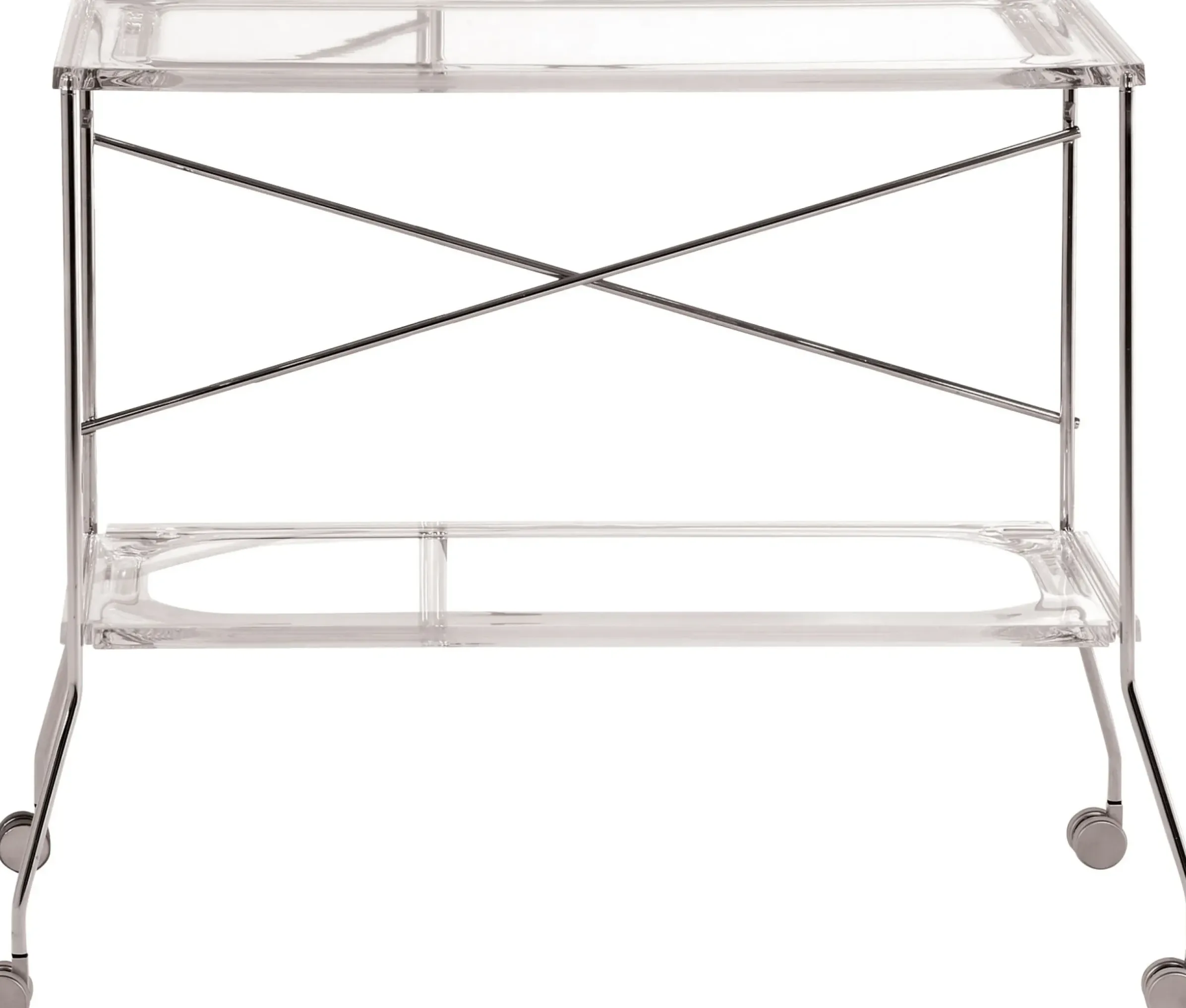 Desserte Flip Plastique Transparent - Kartell