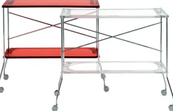 Desserte Flip Plastique Transparent - Kartell