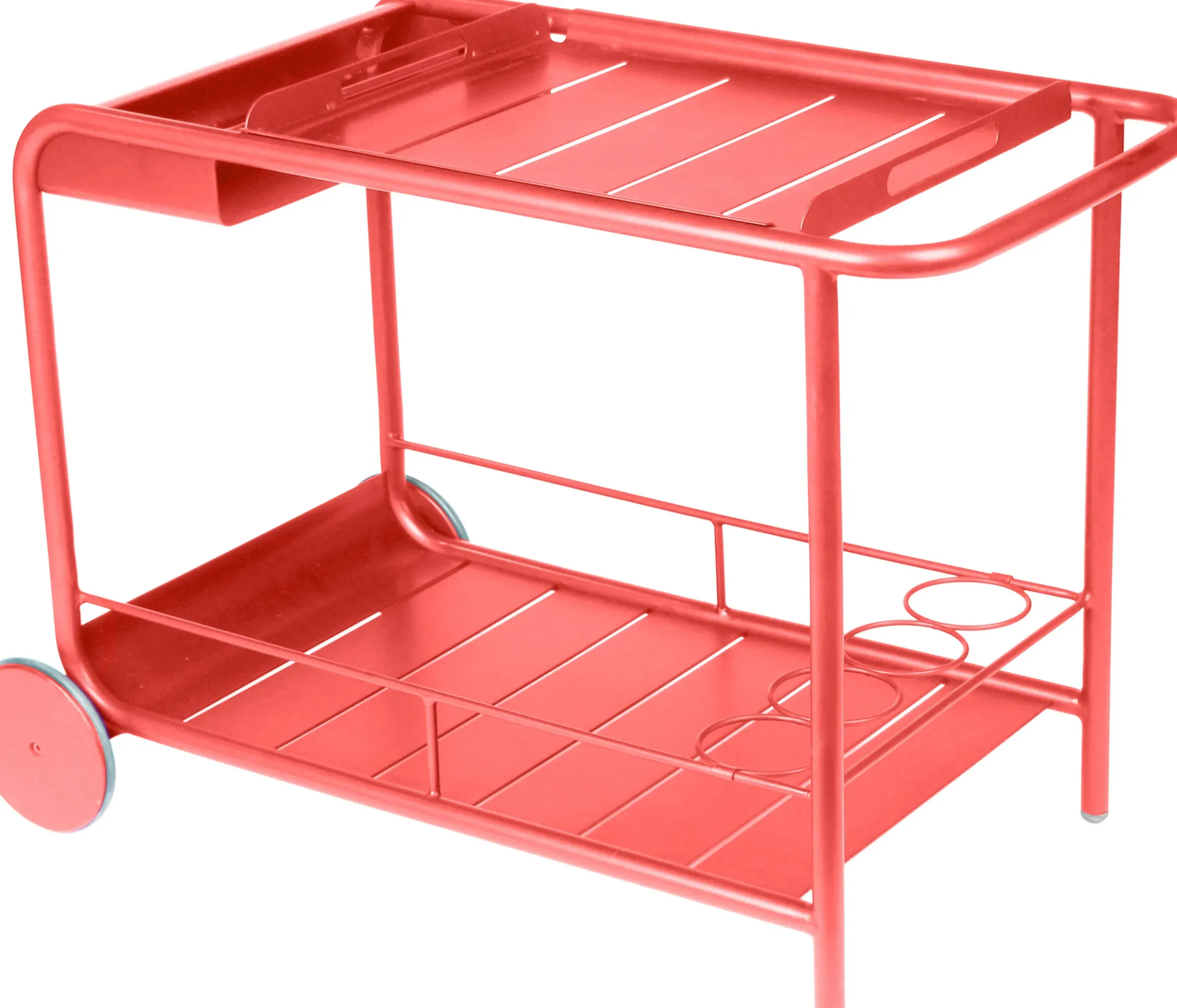Desserte Luxembourg Metal Rouge / Aluminium - Fermob