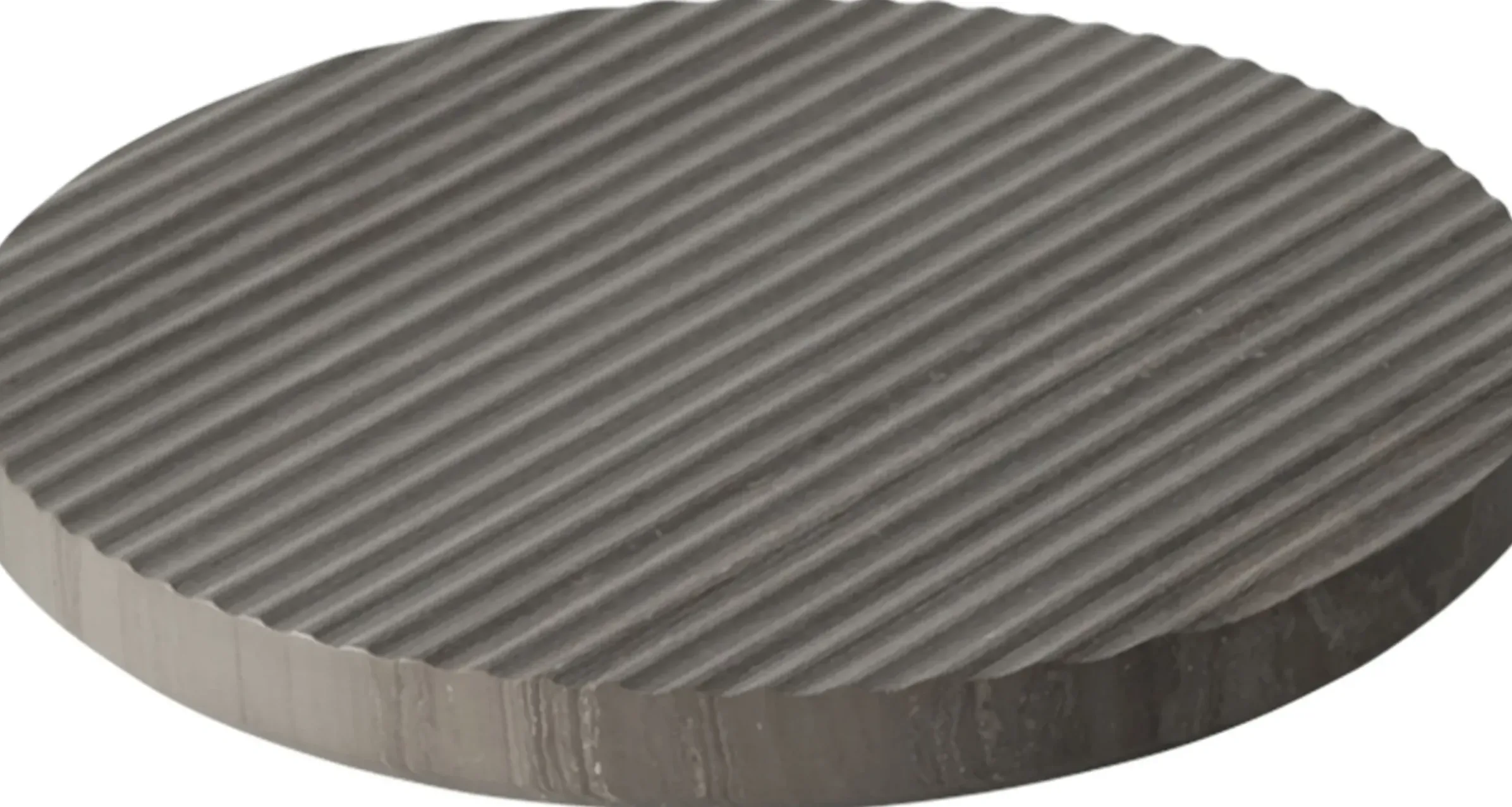 Dessous De Plat Groove Pierre/ Large O 21,6 Cm - Marbre - Muuto