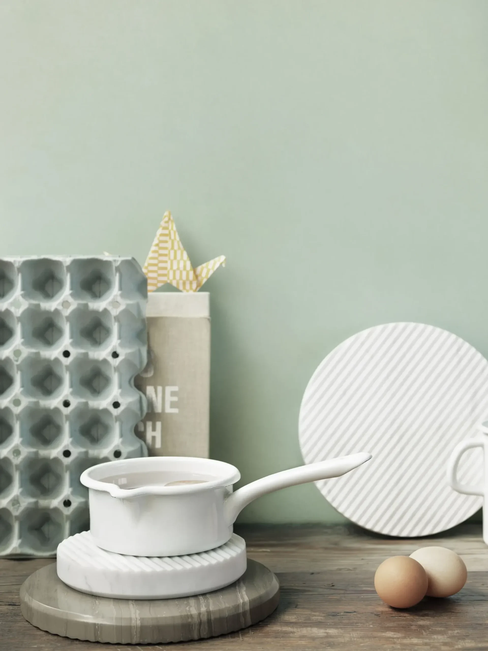 Dessous De Plat Groove Pierre/ Large O 21,6 Cm - Marbre - Muuto