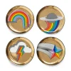 Dessous De Verre Pop! Ceramique Multicolore / Set De 4 - Porcelaine - Jonathan Adler