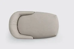 Dormeuse Exterieur Brioni Outdoor Tissu/ L 101 X P 183 Cm - Rembourre - Kristalia