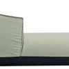 Dormeuse Exterieur Brioni Outdoor Tissu Vert / L 107 X P 156 Cm - Rembourre - Kristalia