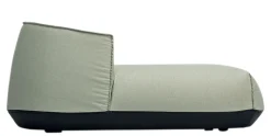 Dormeuse Exterieur Brioni Outdoor Tissu Vert / L 107 X P 156 Cm - Rembourre - Kristalia