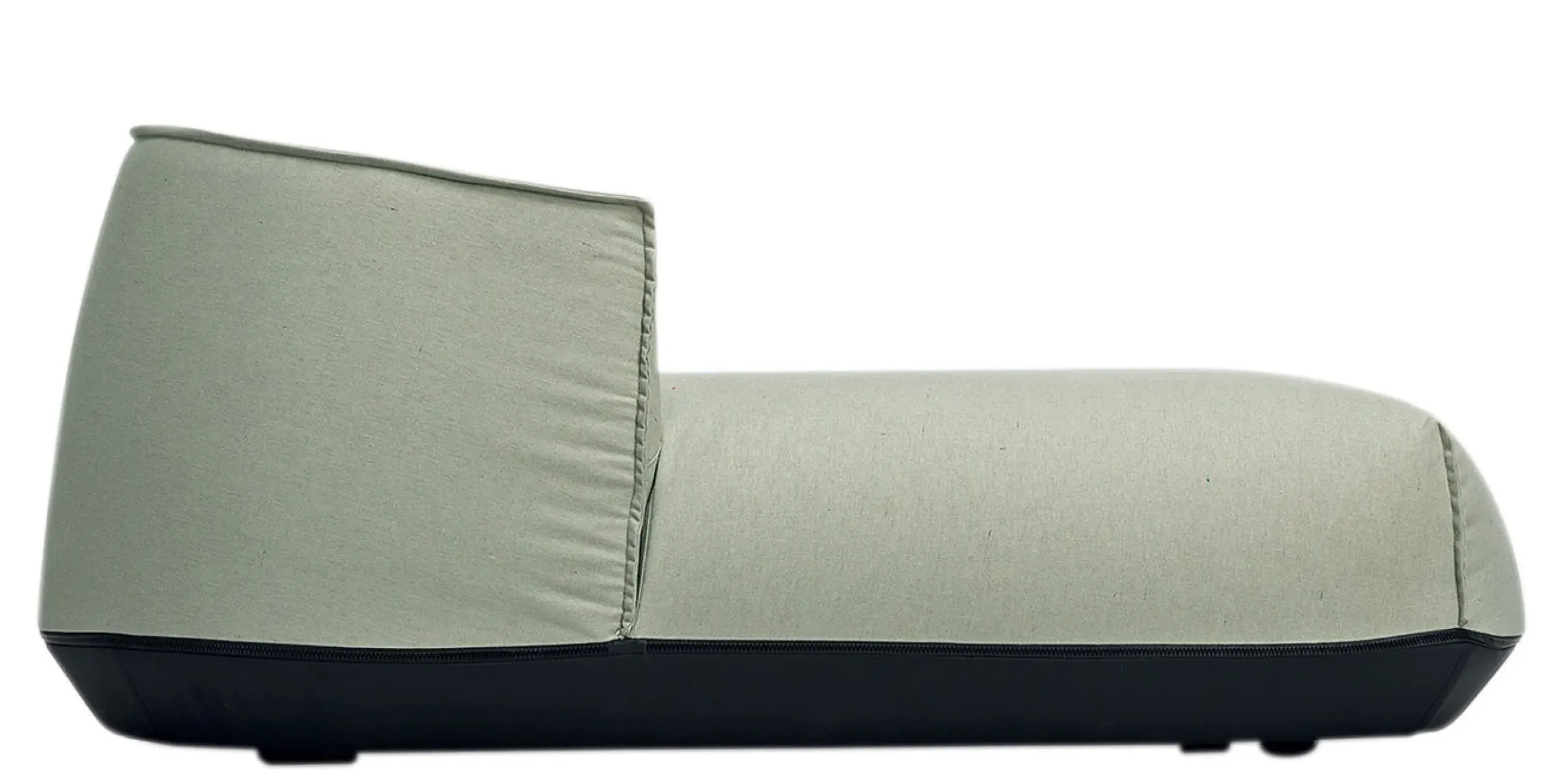 Dormeuse Exterieur Brioni Outdoor Tissu Vert / L 107 X P 156 Cm - Rembourre - Kristalia